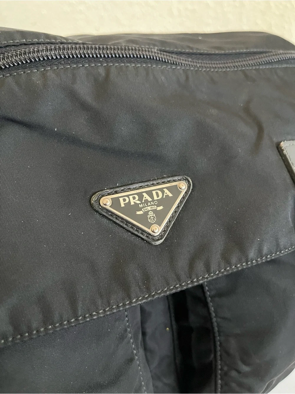 Prada nylon messenger
